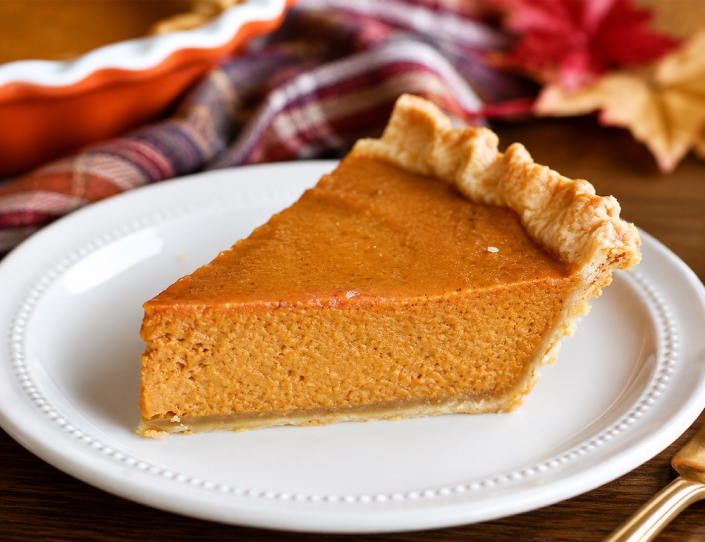 Pumpkin Pie Slice